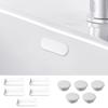 1pcs Bathroom Rubber Wash Basin Overflow Ring Kitchen Sink Washbasin Drain Seal Stopper Bathtub Drain Cap Plug Accessories