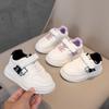 Spring Autumn Kids White Shoes Boys Girls Leather Soft Sole Toddler Sneakers Casual Sports Board Shoes For Children