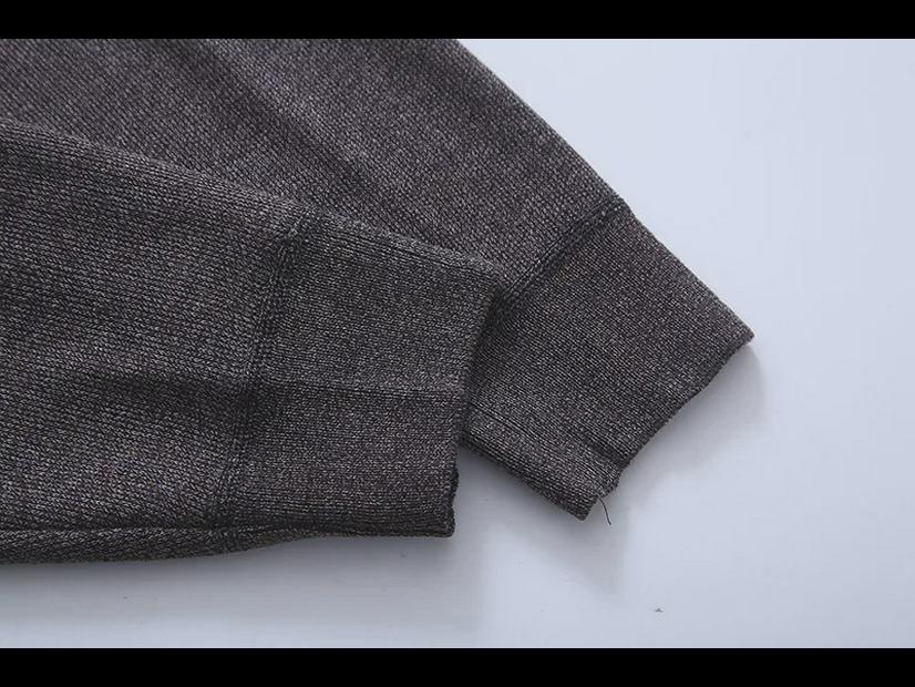 Herren Frühling und Herbst Plus Samt Strickjacke für Mittelalte und Ältere