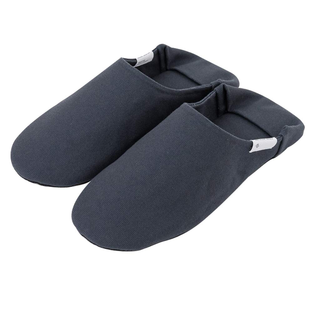 

Холщовые средние сланцево-серые домашние бабуши, (23-25см), [ОБУВЬ АБЭ]