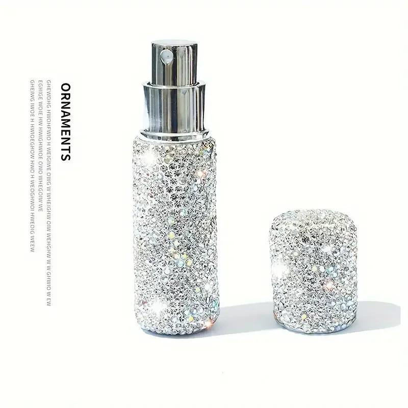 Bling Spray Bottles Crystal Refillable Perfume Bottle Empty Spray Bottle Atomizer Perfume Bottles Pocket Size for Outgoing