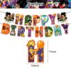 32 Pcs Dragon Ball Birthday Party Supplies Includes Banner CakeToppers Balloons