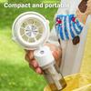 Rechargeable Handheld Misting Fan-Portable Battery Operated Water Mist Fan With 3 Adjustable Speed-Cooling Fan