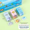 Creative Scented Fruit-Filled Jelly Eraser - Student-Specific, Sliceable, Clean, Ideal for Kids.