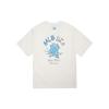 MLB T Shirts Unisex Ivory White Crew Neck Moderate Straight Fit 3ATSL1023-50IVS