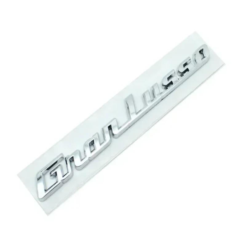 ABS Car Rear Trunk Letters Logo Emblem Badge Sticker For Gransport Granlusso Quattroporte GTS SQ4 Q4 Granturismo Sport
