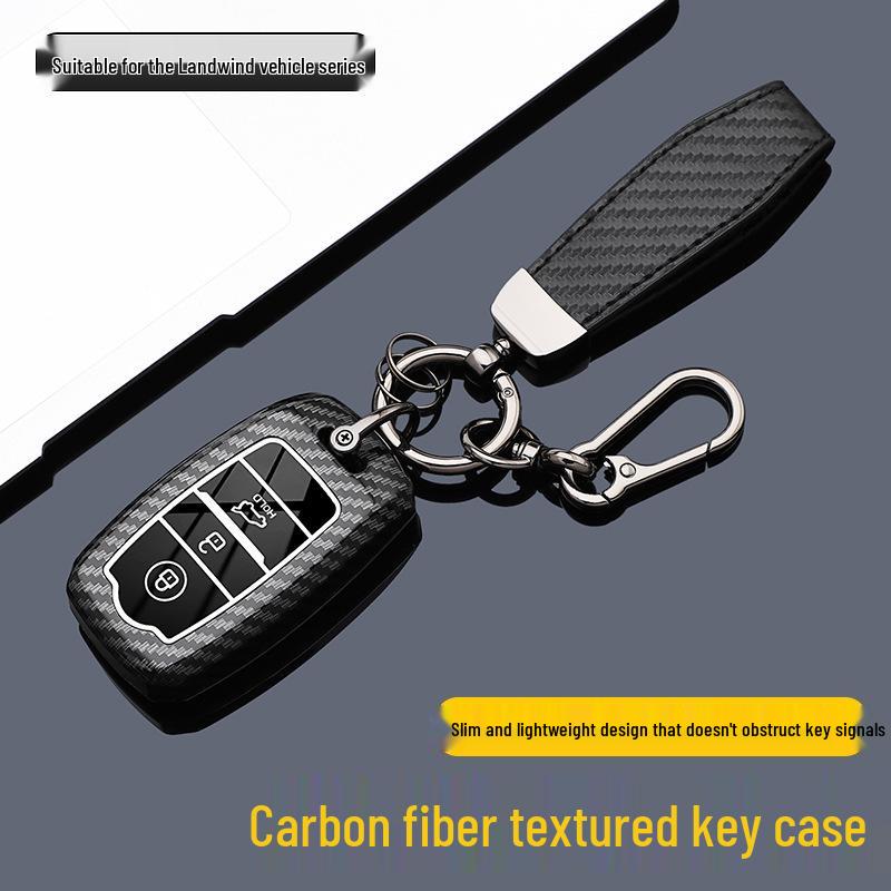 Kohlefaser-Schlüsseletui für Landwind X7, X5, X5 Plus - Vollständige Abdeckungsschale