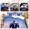 Modern And Simple 3d Football Player Bedding Set High Quality And Digital Print