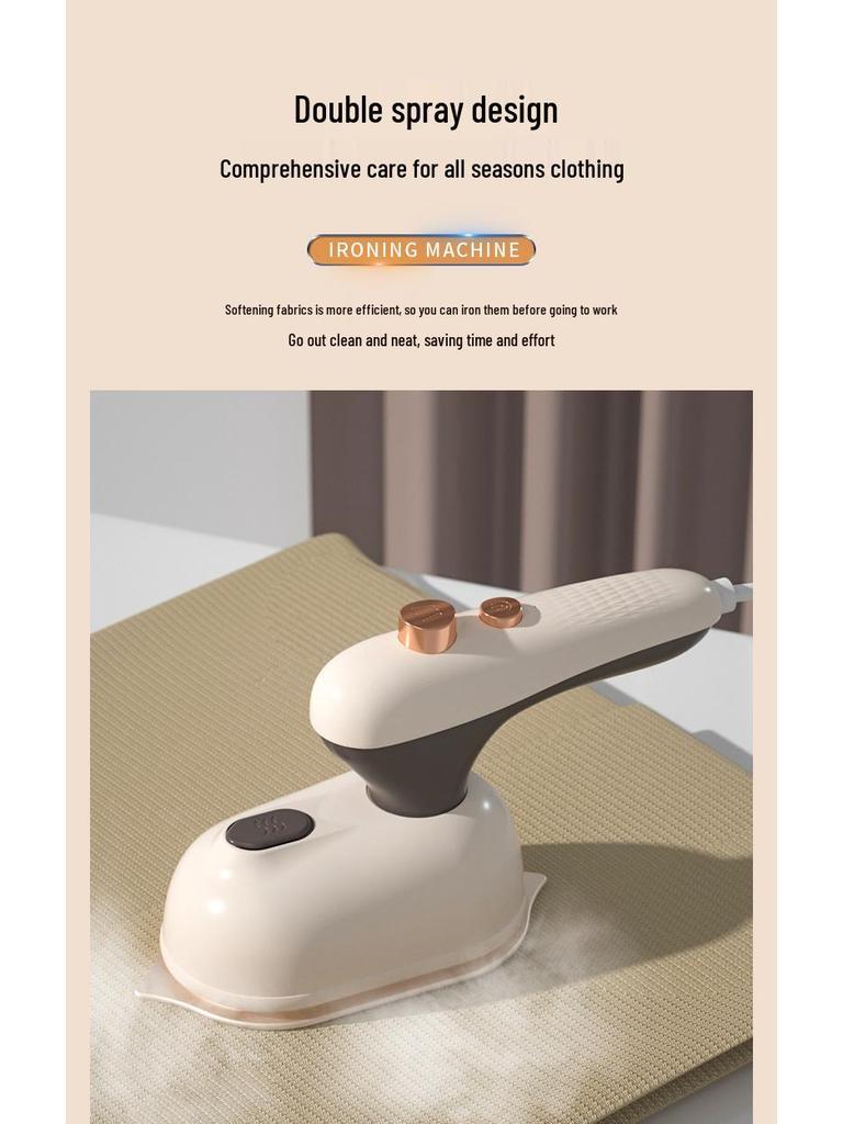 Portable Mini Garment Steamer for Home, Travel & Business - Wrinkle Removal and Styling
