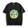 Rick and Morty Portal Duo T-Shirt - Sci-Fi Cartoon Classic Design Unisex Tee