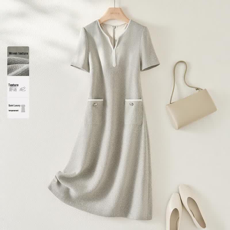 IHIMI Quiet Luxury Small Fragrance Style Dress M
