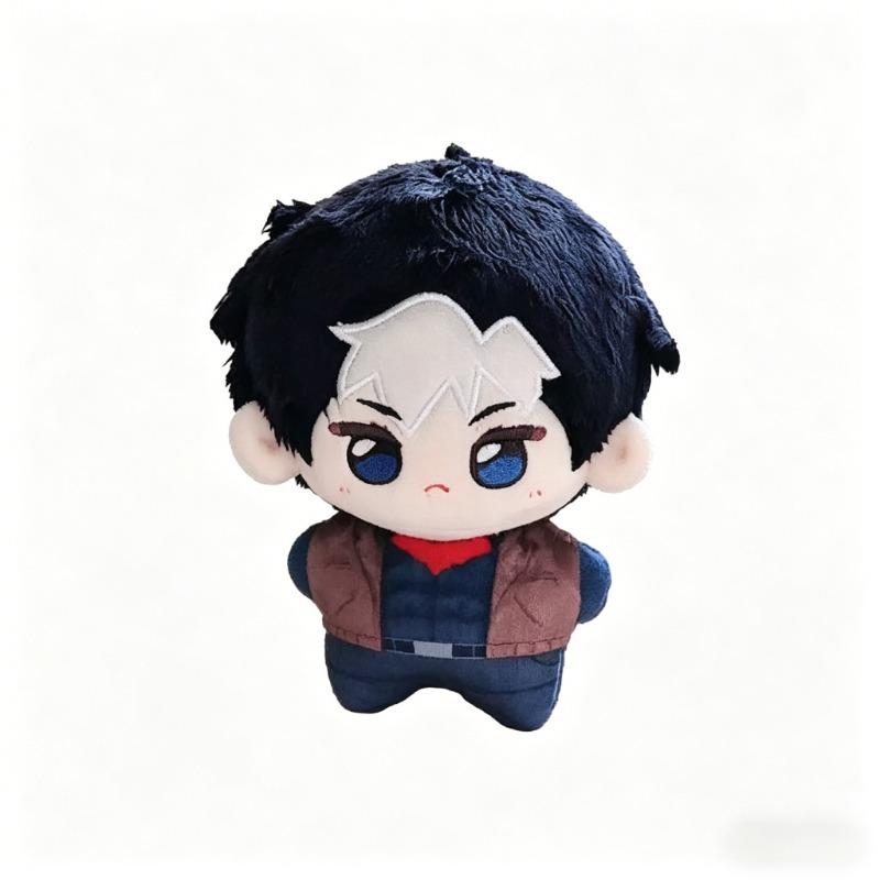 Batman Printed Cotton Doll 10Cm Nightwing  Red Hood Plushie Pendant Cute Cartoon Figure Bag Ornament Halloween Birthday Gift