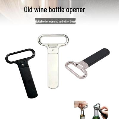 Ah-So European Style Two-Piece Wine Bottle Opener - Red Wine & Beer Corkscrew