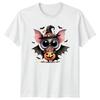 Cute Bat Halloween Trick Or Treat Holidays Unisexs TShirt Unisexs Tee Graphic Top