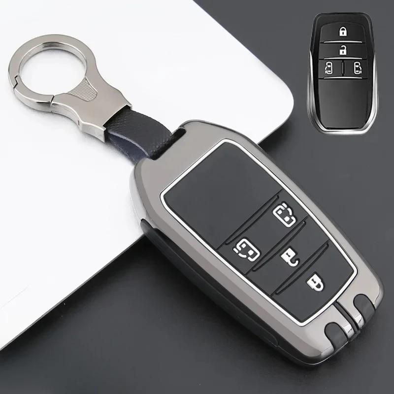Car Key Case Cover for Toyota Avalon Camry RAV4 Prius CHR C-HR Corolla Land Cruiser Prado Auris Avensis Verso Yaris QG5