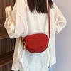 Niche design bag women's summer new fashion versatile casual cloth bag shoulder crossbody saddle bag