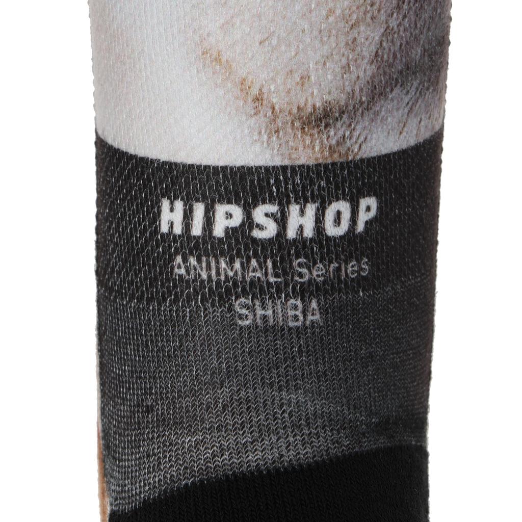 Hip Shop Shiba Inu Crew Size HE6241D101 Socks, 26-28cm,