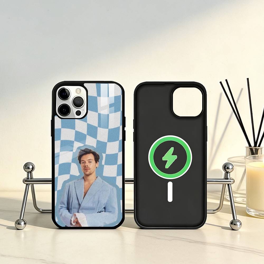 

Singer Harry Styles Phone Case For iPhone17,16,15,14,13,12,11 Plus,Pro Max Magnetic For Magsafe Wireless Charging iPhone17Pro