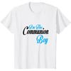 Kids My First Holy Communion For Boys Clothes 1st White T-Shirt(1)