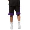 New Era NBA Color Block Short Lakers, schwarze Herren-Shorts