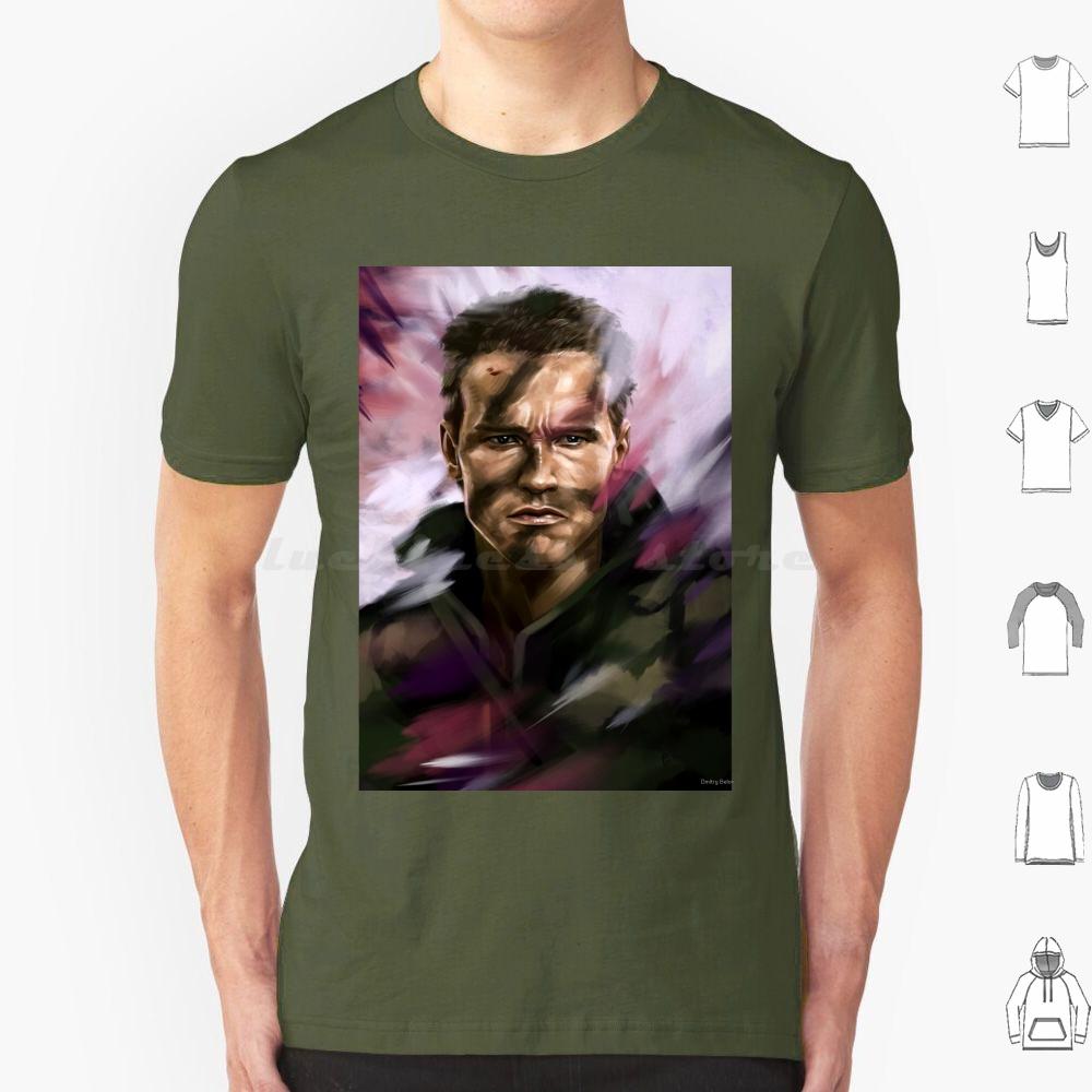 Commando T Shirt 6xl Cotton Cool Tee Commando American Action Film Movie Arnold Schwarzenegger Arnold Schwarzenegger Hero Power