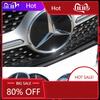 JTU2   For Mercedes Benz 3D ABS Logo The Front Grille Star Logo Badge Mirror Bottom for for Mercedes-Benz W177 X253 GLC/G
