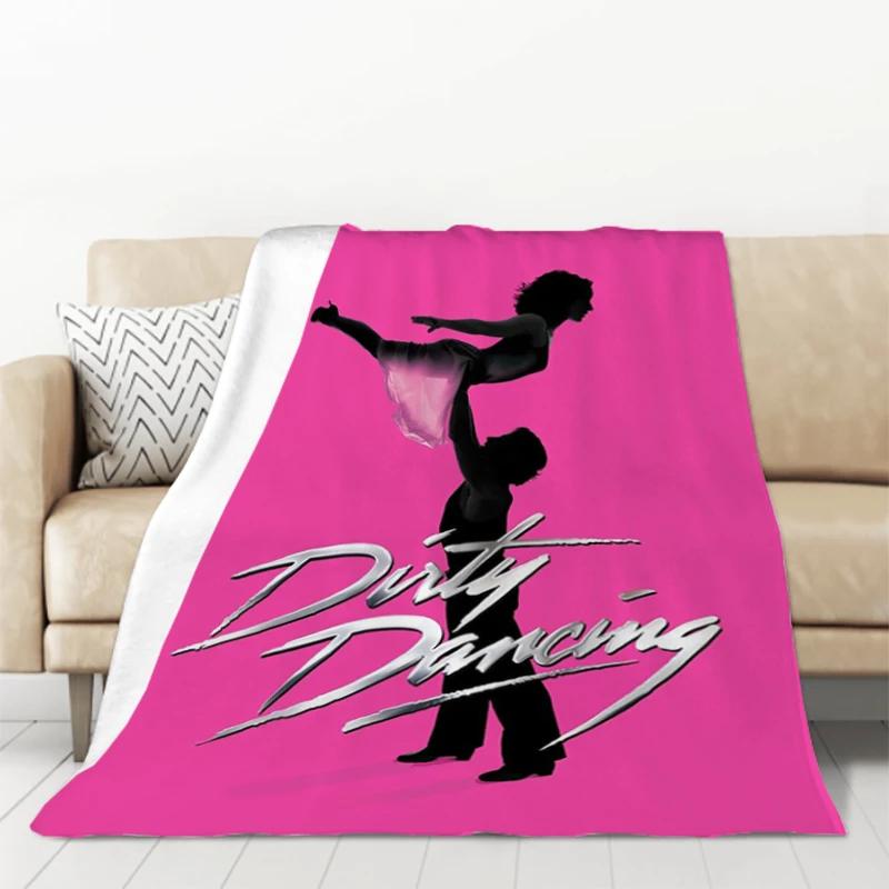 Dirty Dancing Movie Inspired Cozy Fleece Throw Blanket Warm Plaid Quilt for Sofa or Bed Perfect Winter Companion 100cmx150cm