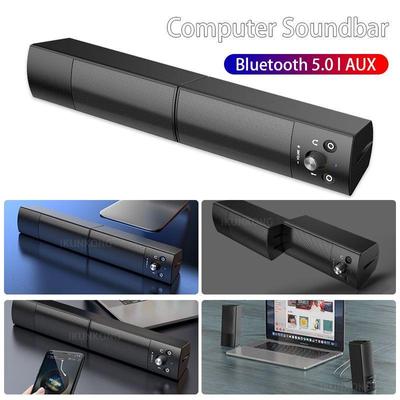 Computer Speaker with Microphone - Bluetooth Connectivity, AUX&USB Playback, Desktop Subwoofer for Enhanced Audio Experience