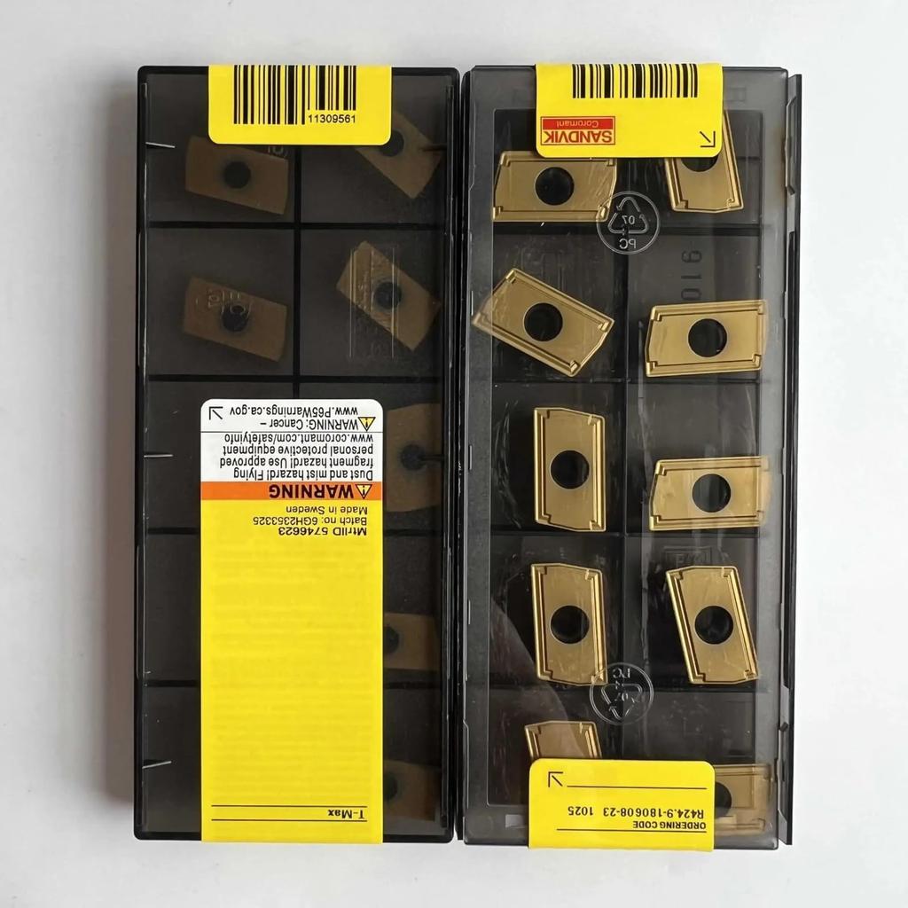 R424.9-180608-23 1025 / Industrielle Wendeschneidplatten aus Hartmetall 10 STK