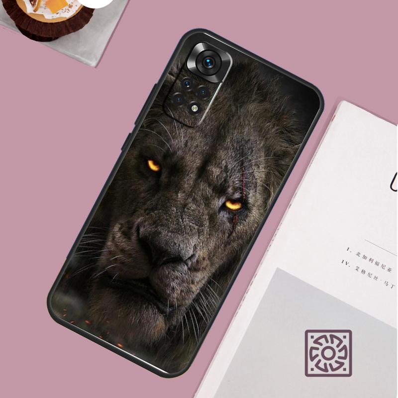Ferocious Lion Case For Xiaomi Redmi Note 14 13 12 11 10 15 Pro Plus Redmi 15 13 13C 10C 12C 14C 15C Cover
