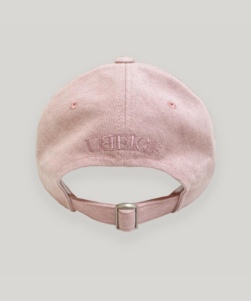 UBEIGE Ribbon Pigment Ball Cap (Pink)