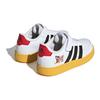 Adidas Disney X  Neo Breaknet Comfortable Versatile Non-Slip Low-Top Kids Skate Shoes Kids Sneakers White Black IG7163
