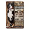 Dachshund Metal Tin Sign Doberman Dog Retro Art Yorkie Funny Pet Poster Cafe Kitchen Home Wall Decoration Plaque Gif