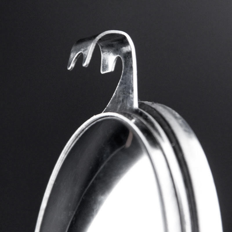 Neues Edelstahl Ofenthermometer Hängen oder Stellen Großes Zifferblatt Backen BBQ Kochen Fleisch Lebensmitteltemperaturmessung