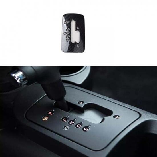 ABS Carbon Fiber 07-12 1PCS For VW Beetle Middle Console Gear Shift Panel Trim