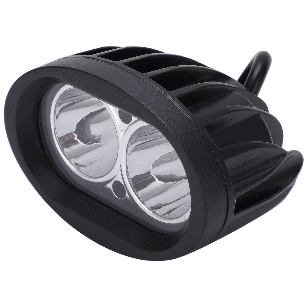 4in 20W LED Dual Head Driving Light Spotlight Fog Lamp for Car Truck ATV Boat Motorcycle Black