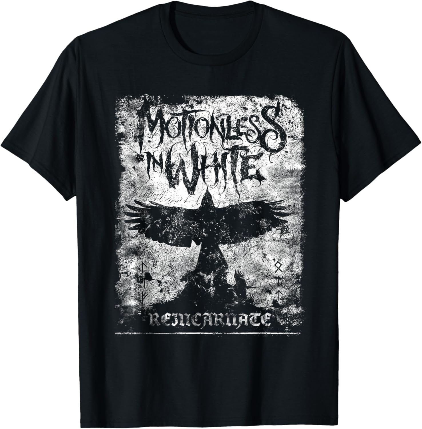 Motionless in White - Official Merchandise - Reincarnate T-Shirt Unisex T-Shirt L