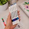 Acrylic Markers 12 Colors In a Case Set of Drawing Markers