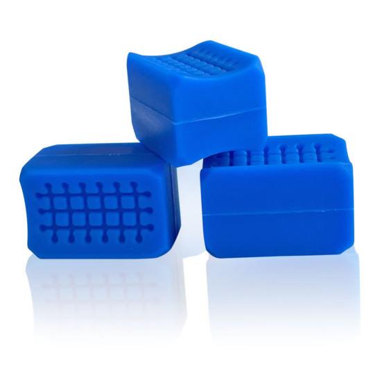 2Pcs Silicone Jaw Exerciser Portable Men Women Face Muscle Sculpting Jaw Bone Strengthener