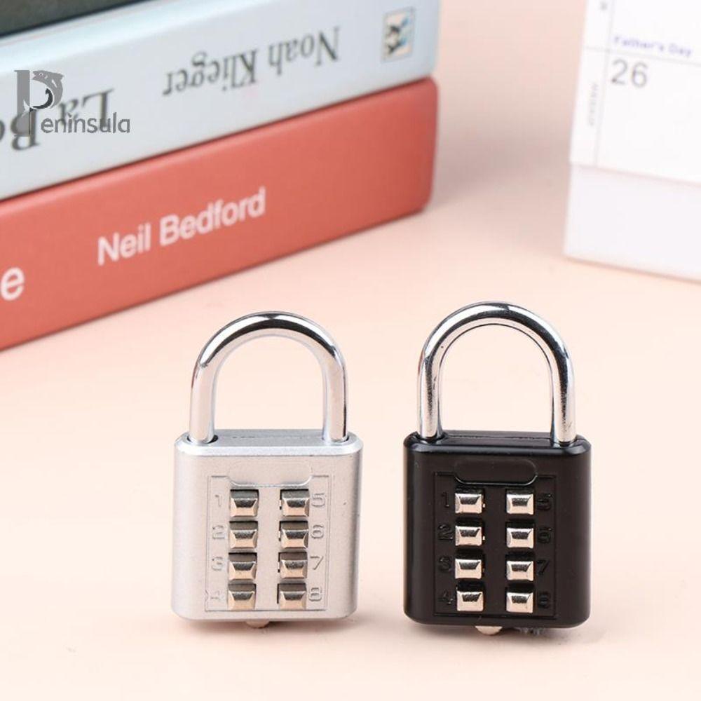 Zinc Zinc Alloy Number Lock Smart Lock Drawer Cabinet Padlock Mini Combination Padlock  School