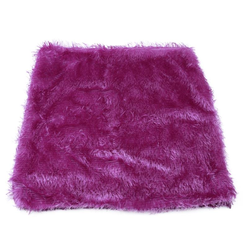 Soft Plush Pillows Case Plush Cushion Cover Solid Color Warm Living Room Bedroom Sofa Decorative Pillows Cover 41*41cm