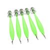 5Pcs 9.5cm Glow Squid Jig Shrimp Lure Baits Squid Jig Glow Jig Hook for Saltwater Fishing Artificial Baits