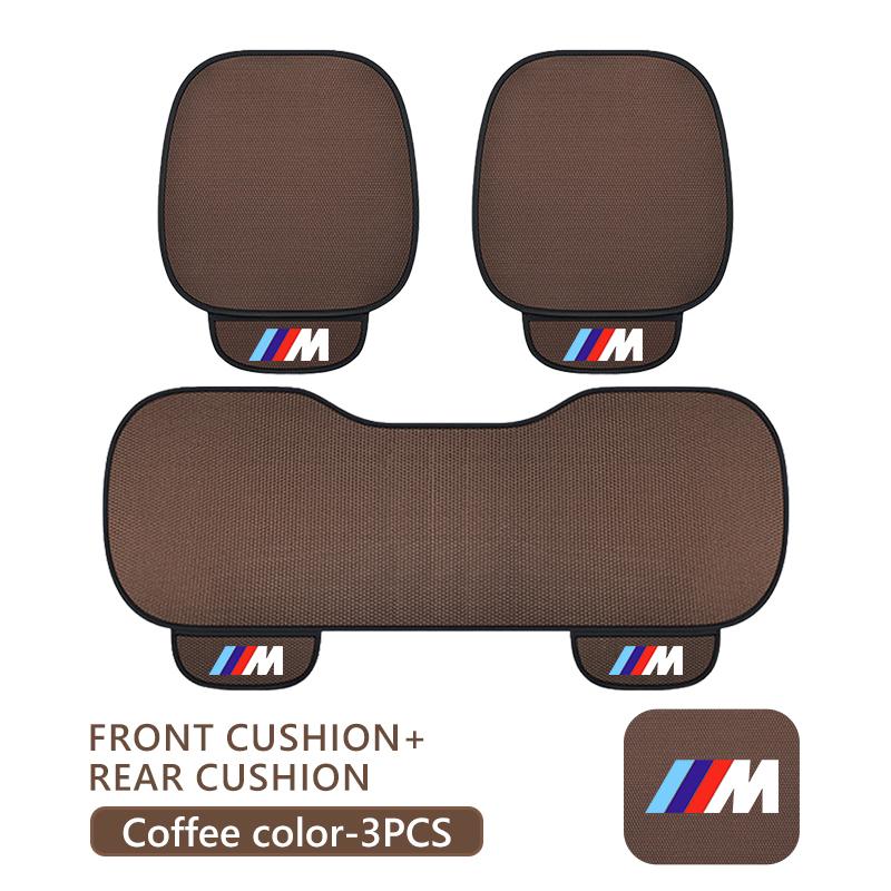 For BMW Breathable Cooling Summer Car Seat Cover Mat Phone Storage M F10 F20 F30 F40 F15 F25 F26 F31 F49 E62 E83 E84