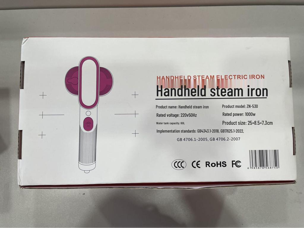 Compact Dual-Use Handheld Garment Steamer & Iron for Dry/Wet Use - Portable Electric Clothes Steamer