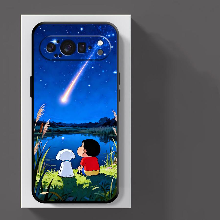 G-Crayon R-ShinchanI Funda Phone Cover Case for Google Pixel 10A 9a 8a 10 9 Pro XL 6a 7a 6 7 8 Pro