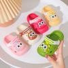 Fashion Girls Shoes Summer New Kids Cartoon Sandals Soft Soled Boys' Shoe Anti Slip Child Beach Shoes Simple Girl Slippers