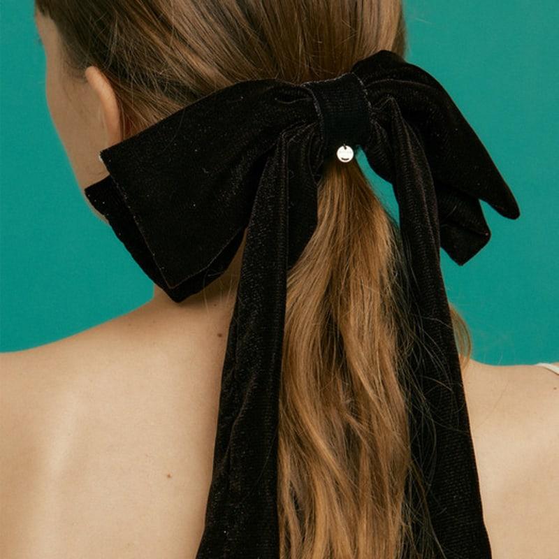 

XPIER Big jolie ribbon Hairpin[2color] Deep brown