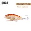Transparent Useful Tackle Pencil Baits with Steel ball Winter Fishing Fish Hooks Minnow Lures