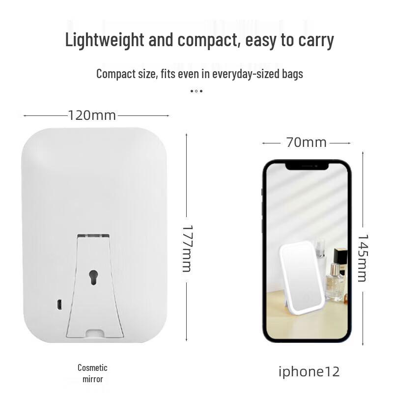 Mi Bo Di Portable LED Smart Makeup Mirror