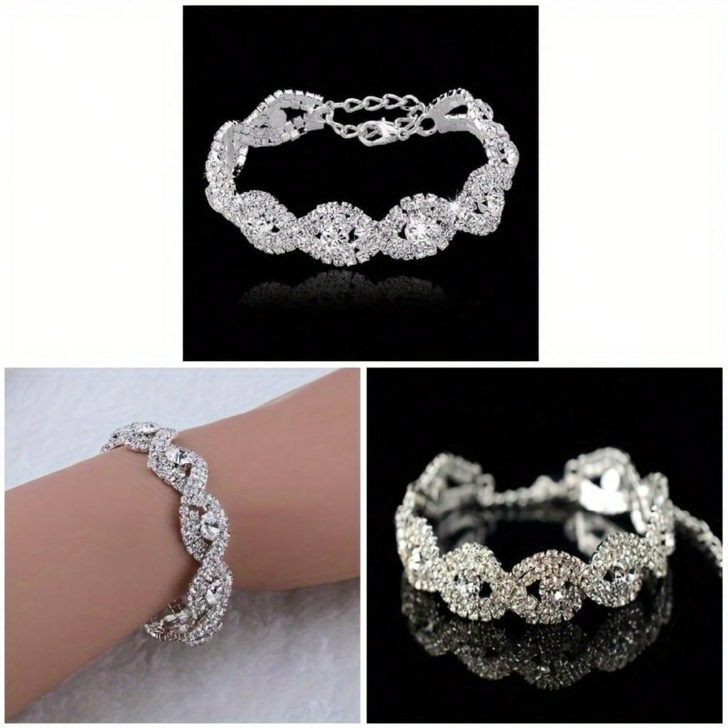 1pc Elegant Unlimited Bracelet - Perfect Valentine's Day Gift for Women, Creative Jewelry Gift, Birthday Gift